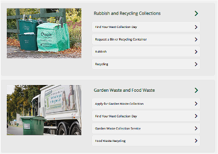 Image of Rubbish and Recycling Pages