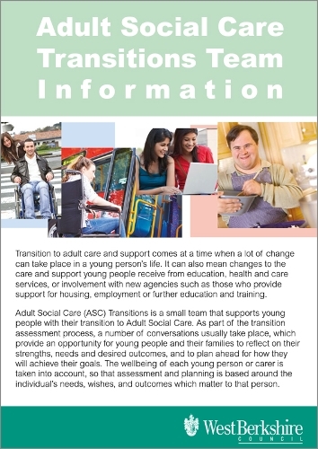 25_Adult Social Care Transitions Team Information