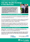 A screen shot of the first page of our hospital discharge leaflet.