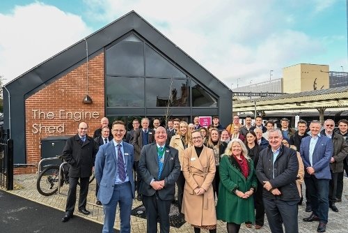 2024-group image newbury station opening 5 march 2024