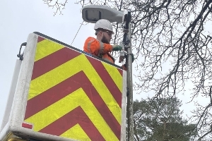 An image relating to State of the art thermal sensors installed across West Berkshire highway network