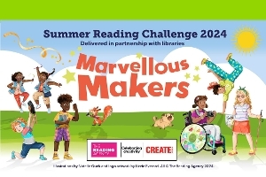 An image relating to Summer Reading Challenge 2024: Marvellous Makers