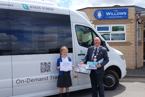 2024-Chloe and Billy Drummond Willows School Community Connect Bus Competition