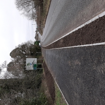 Stage 1 of the Stockcross Linkway cycle- and pedestrian path