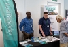 West Berkshire Council stand led by Service Lead for Climate Change Kofi Adu-Gyamfi