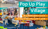 Pop up play village