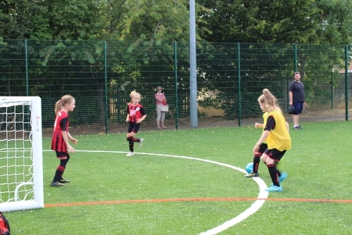 Girls Football at Cotswold